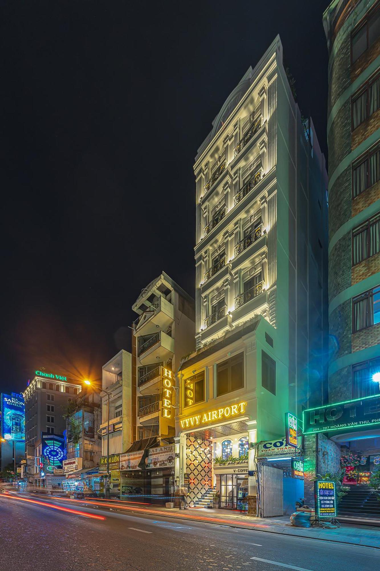 Collection O Vyvy Airport Hotel Ho Chi Minh-staden Exteriör bild